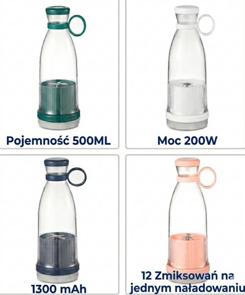 Elektryczny Przenośny Blender WiroMix™ - Zaprojektowany, by trzymać zdrowe odżywianie wszędzie